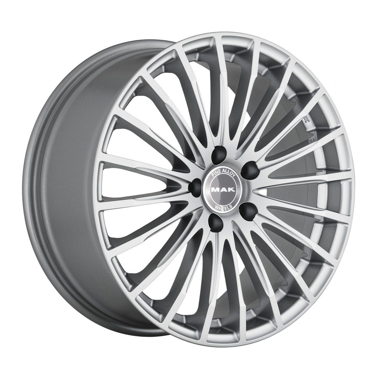 MAK STARLIGHT silber 9.5Jx19 5x112 ET35