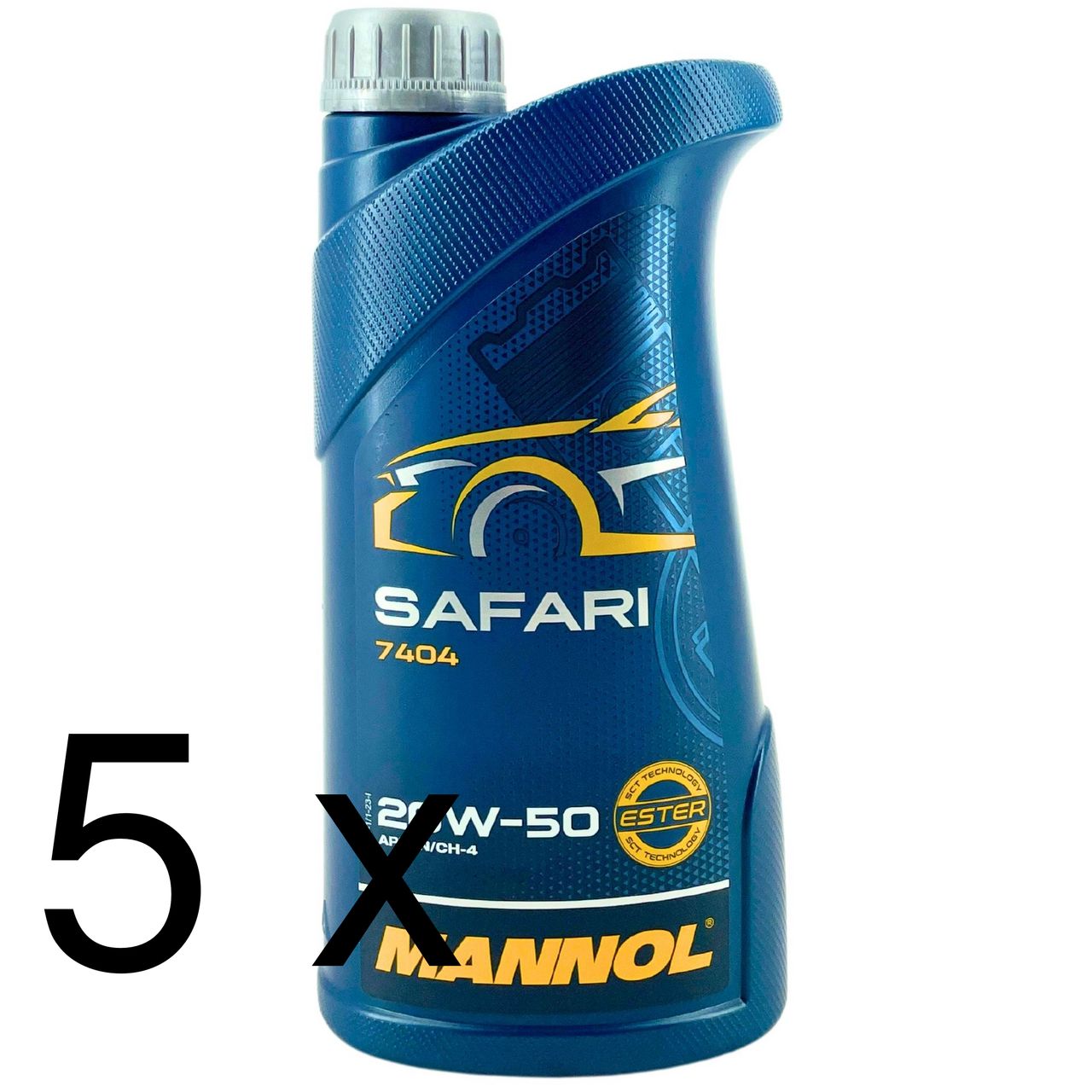 Mannol Safari 20W-50 5x1 Liter