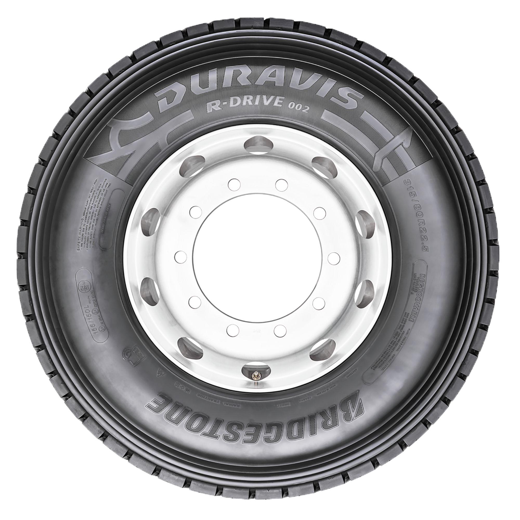 BRIDGESTONE 315/70 R 22.5 TL 154/150L (152/148M) DURAVIS R-DRIVE 002 M+S 3PMSF