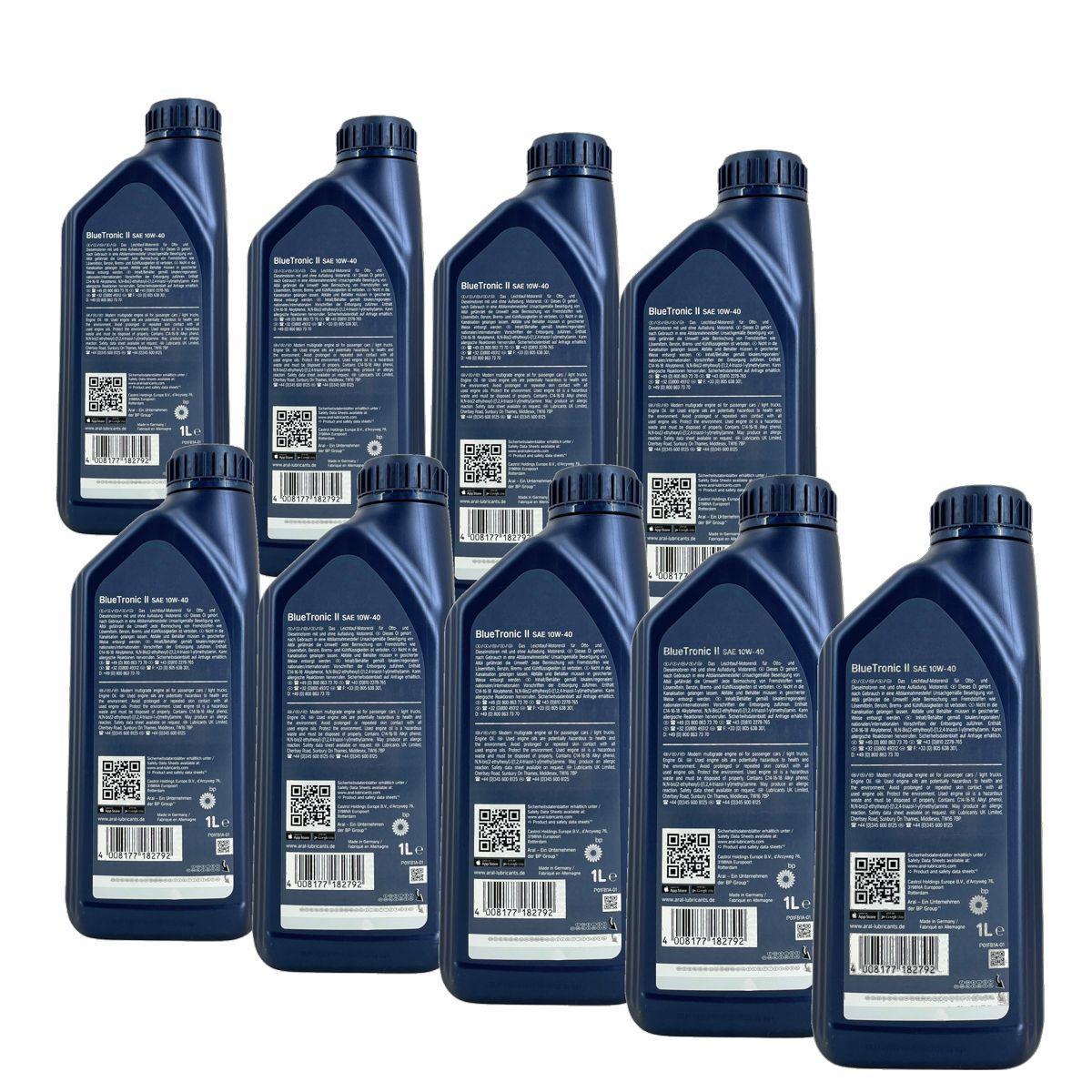Aral BlueTronic II 10W-40 9x1 Liter