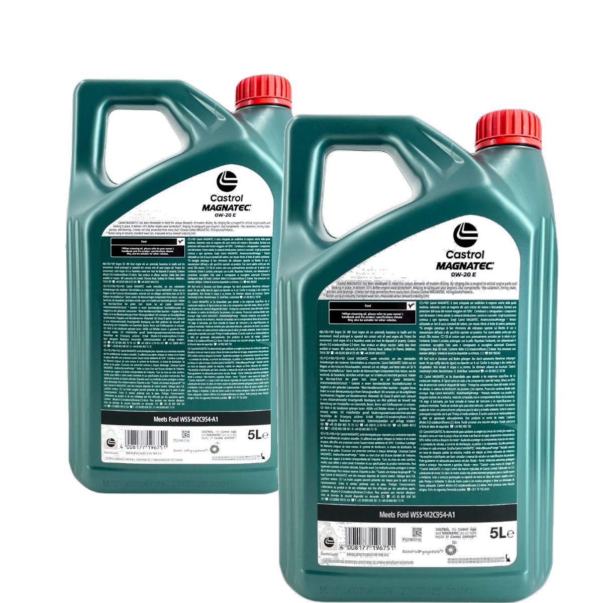 Castrol Magnatec 0W-20 E 2x5 Liter