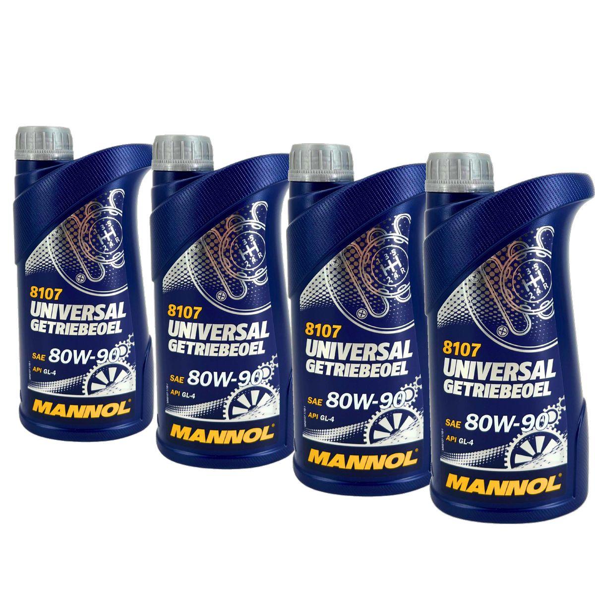 Mannol Universal 80W-90 GL-4 4x1 Liter
