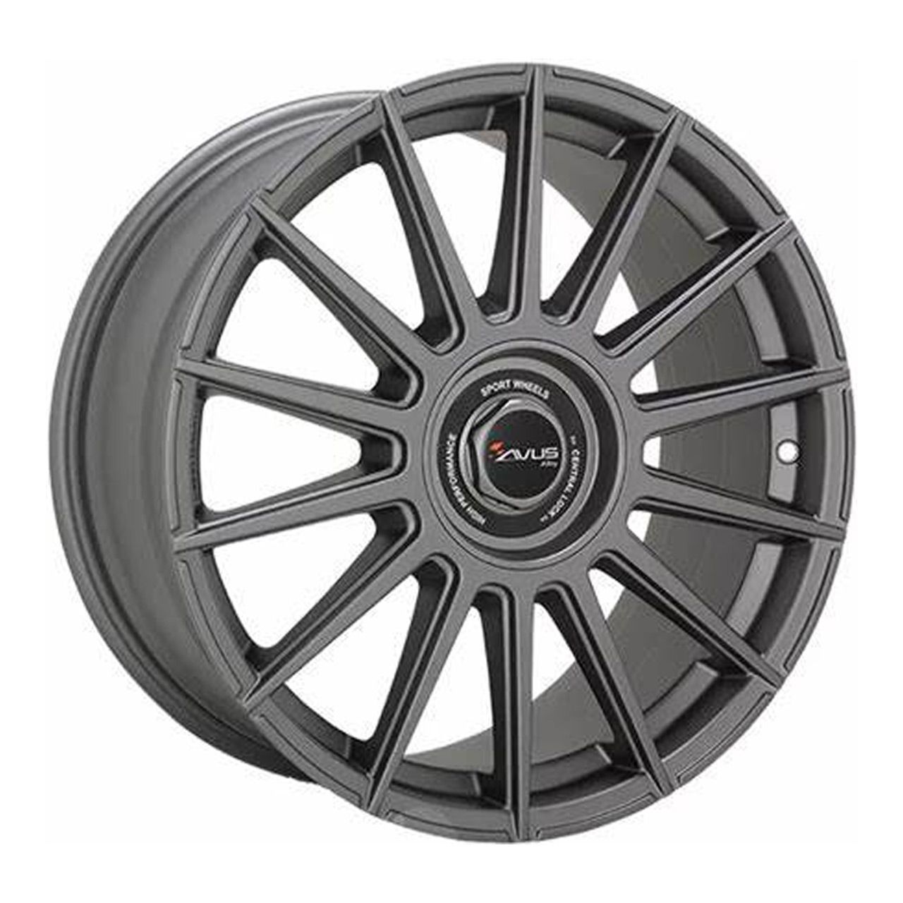 AVUS RACING AC-M09 grey matt 8.0Jx18 5x112/120 ET30