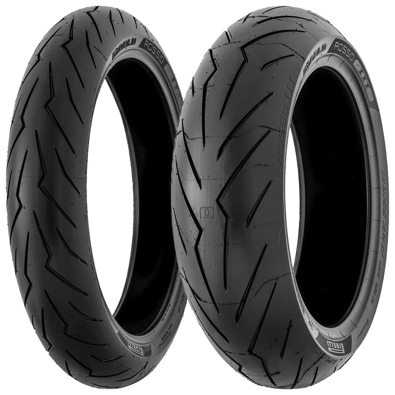 PIRELLI 190/55 ZR 17 M/C TL (75W) DIABLO ROSSO III (D) Ducati Monster