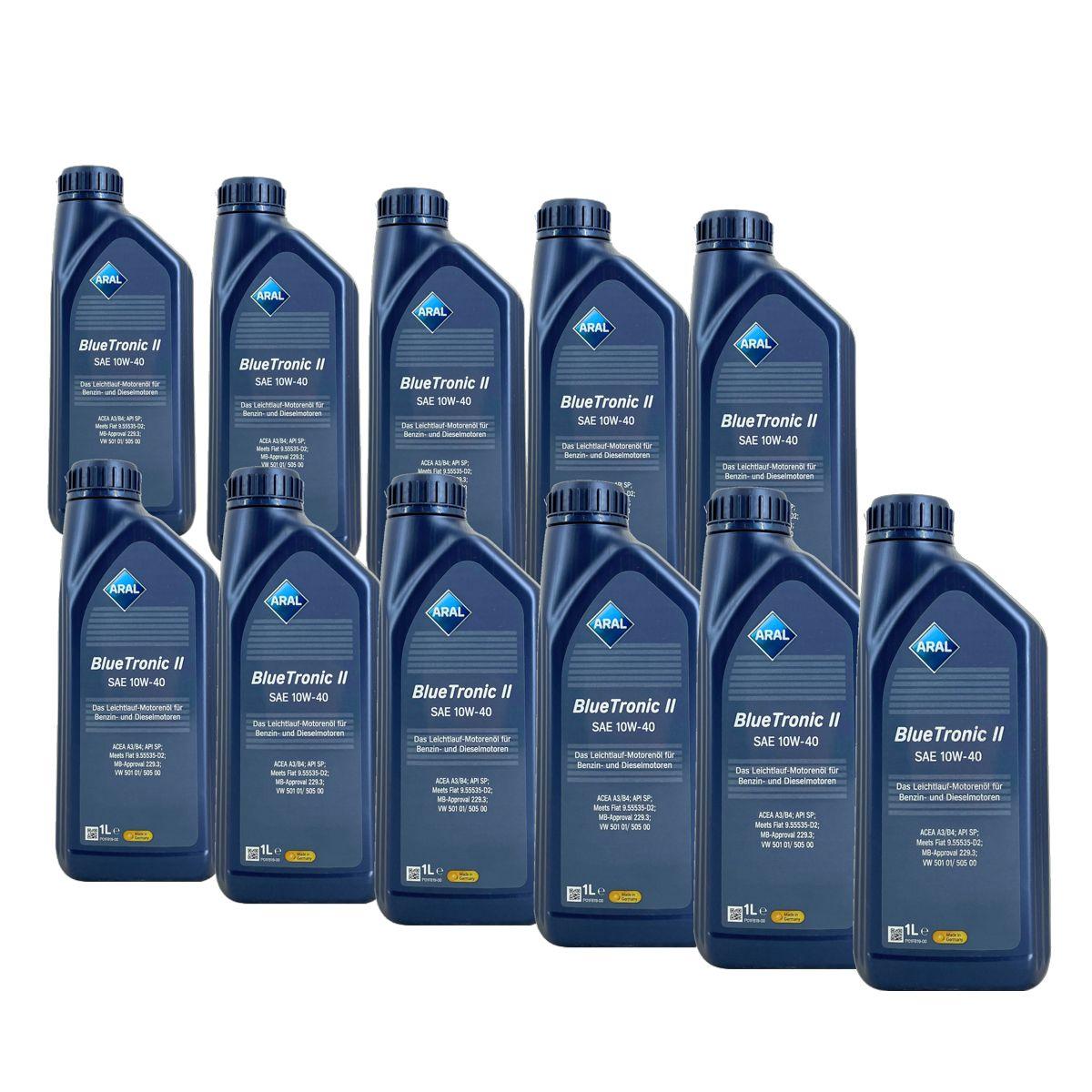 Aral BlueTronic II 10W-40 11x1 Liter