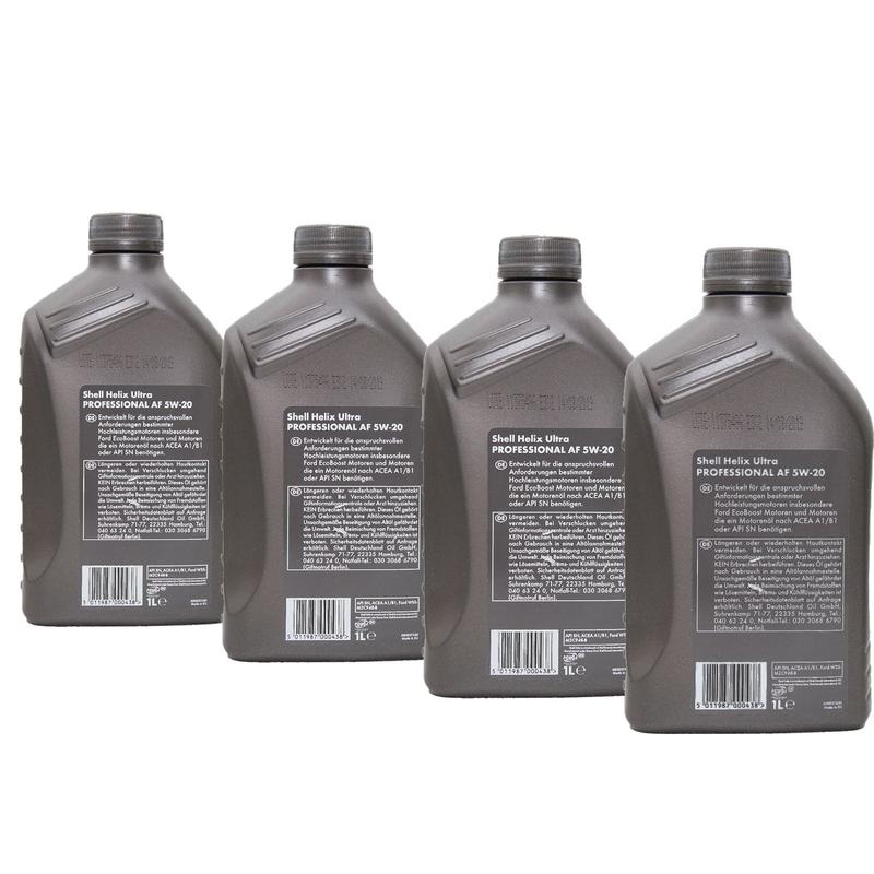 Shell Helix Ultra Professional AF 5W-20 4x1 Liter