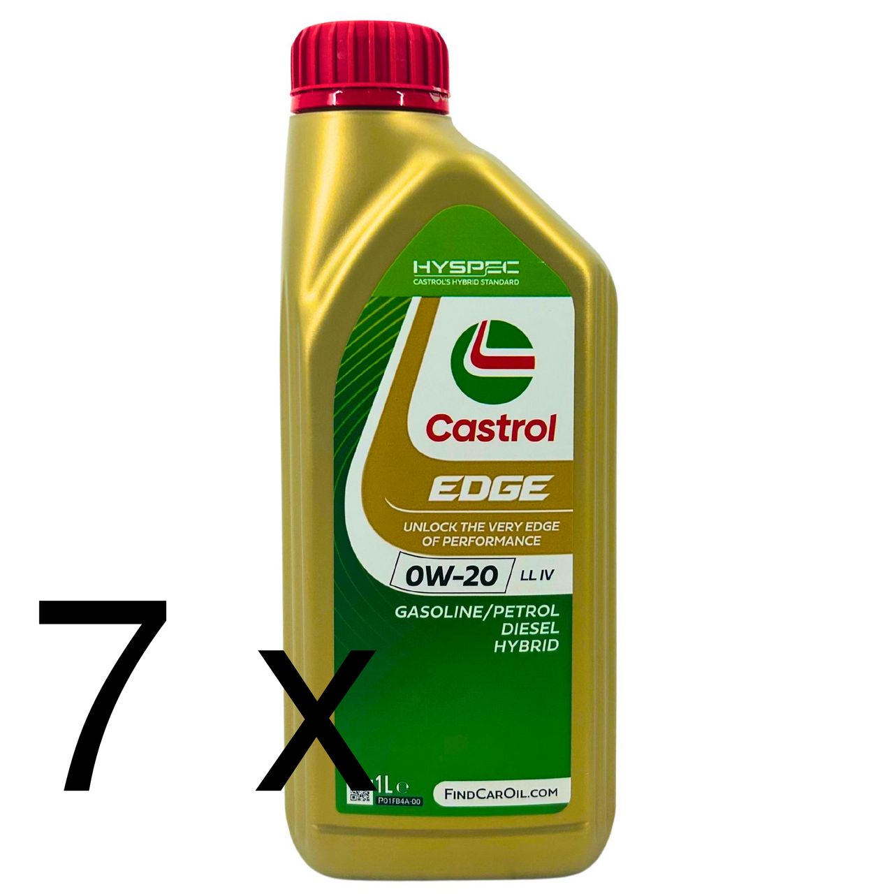 Castrol Edge 0W-20 LL IV 7x1 Liter