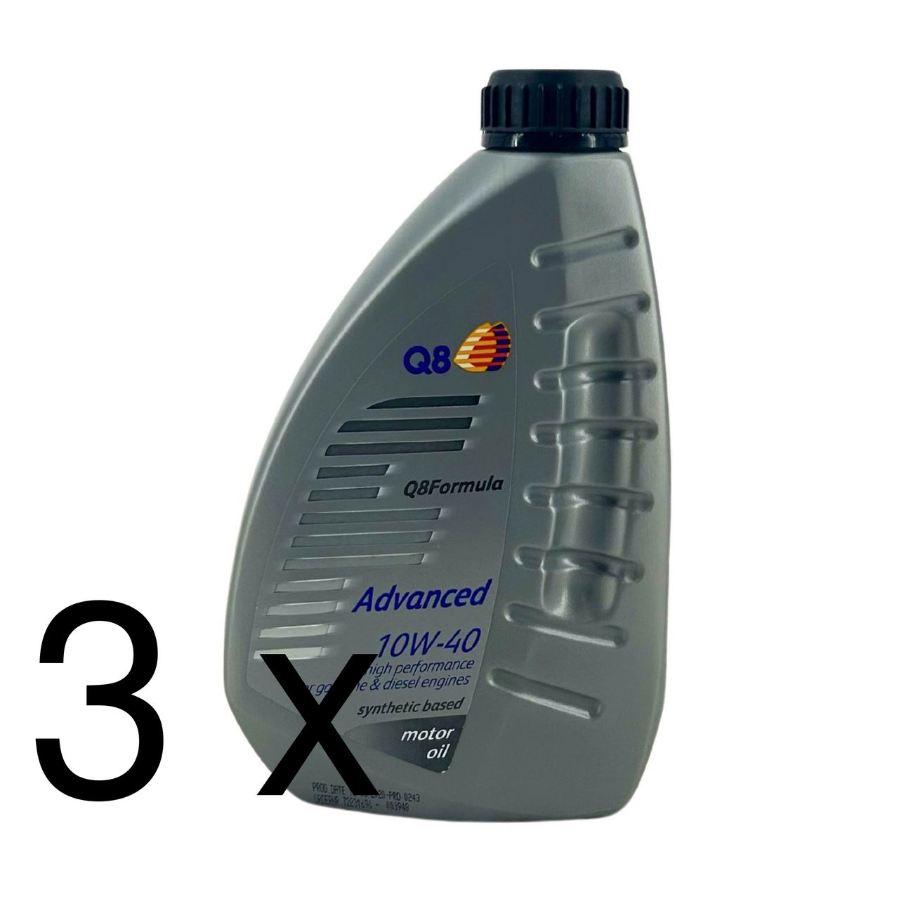 Q8 Formula Advanced 10W-40 3x1 Liter
