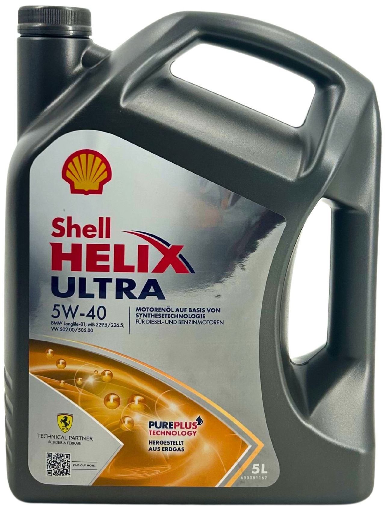 Shell Helix Ultra 5W-40 5 Liter