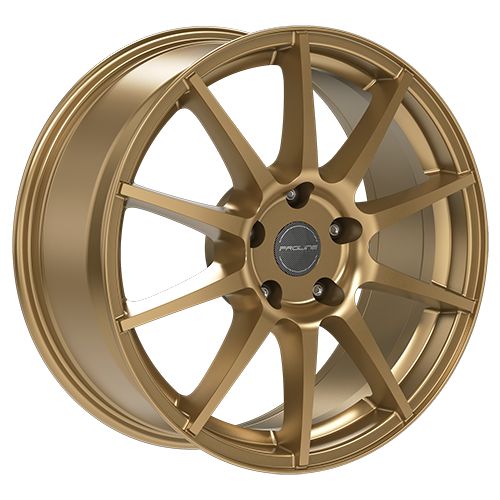 PROLINE UX100 gold matt 7.5Jx18 4x100 ET38 PROLINE UX100 gold matt 7.5Jx18 4x100 ET38