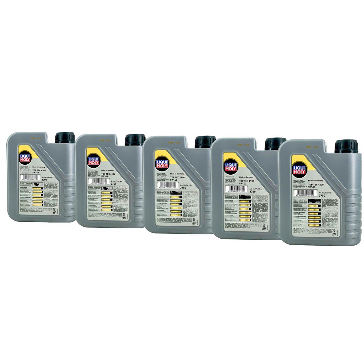 Liqui Moly Top Tec 4100 5W-40 5x1 Liter