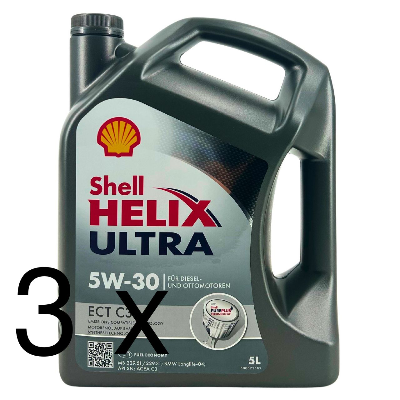 Shell Helix Ultra ECT C3 5W-30 3x5 Liter