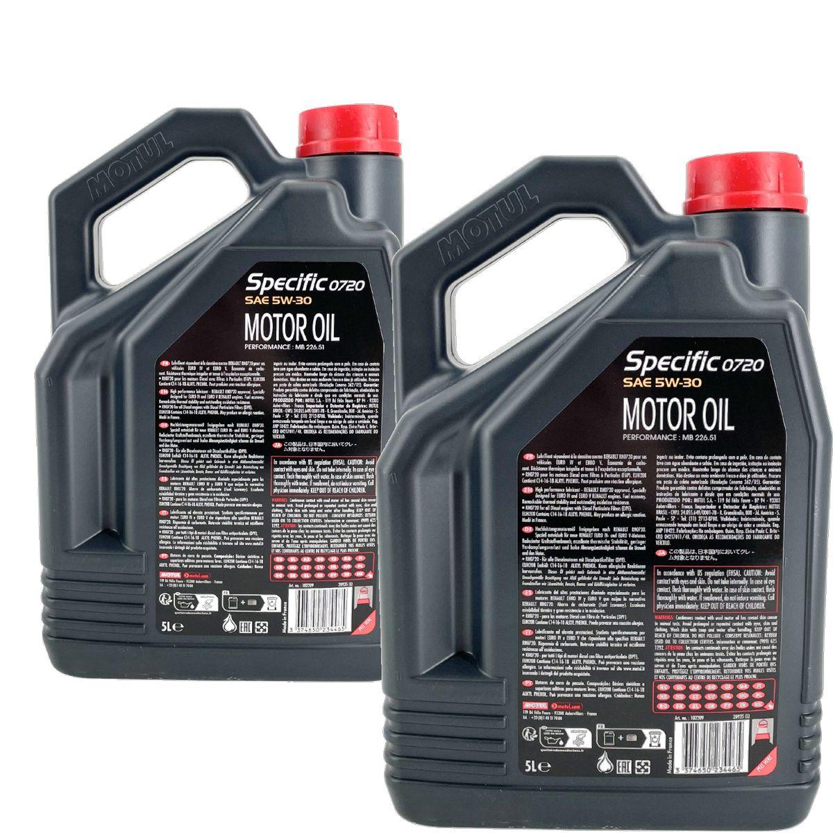 Motul Specific 0720 5W-30 2x5 Liter