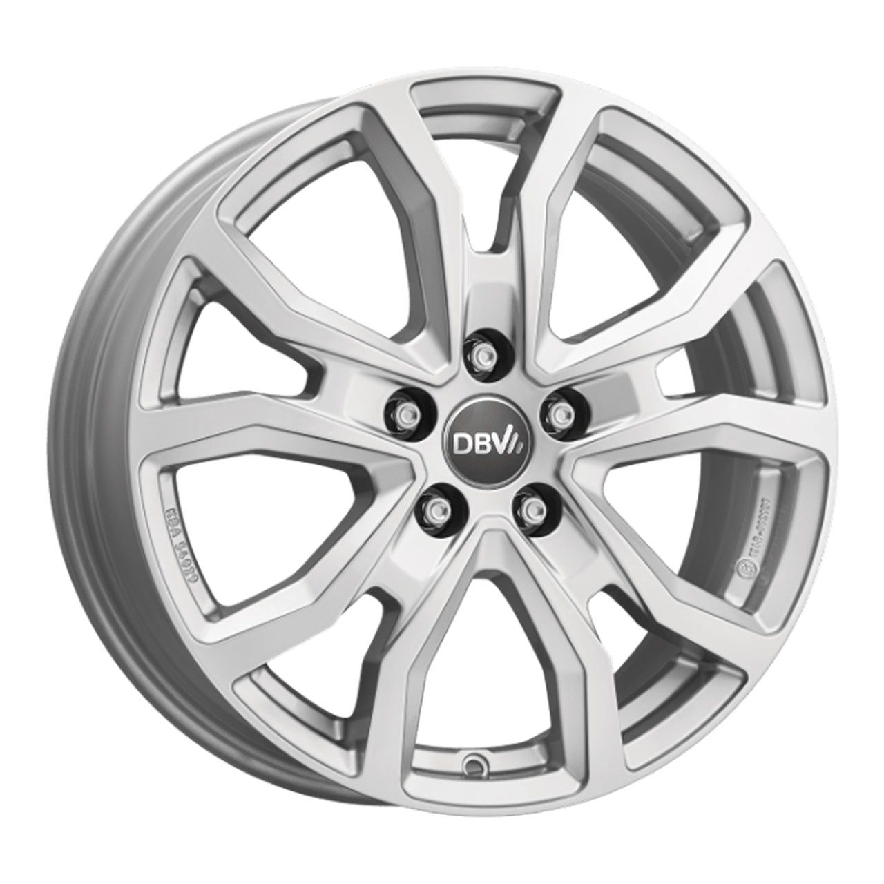 DBV MILANO TV silver 7.0Jx17 5x112 ET48