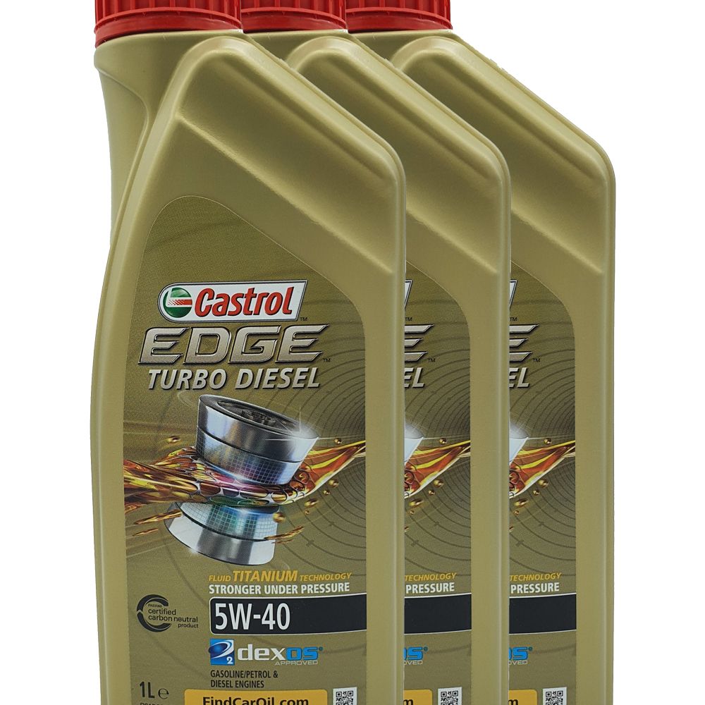 Castrol Edge TD 5W-40 3x1 Liter