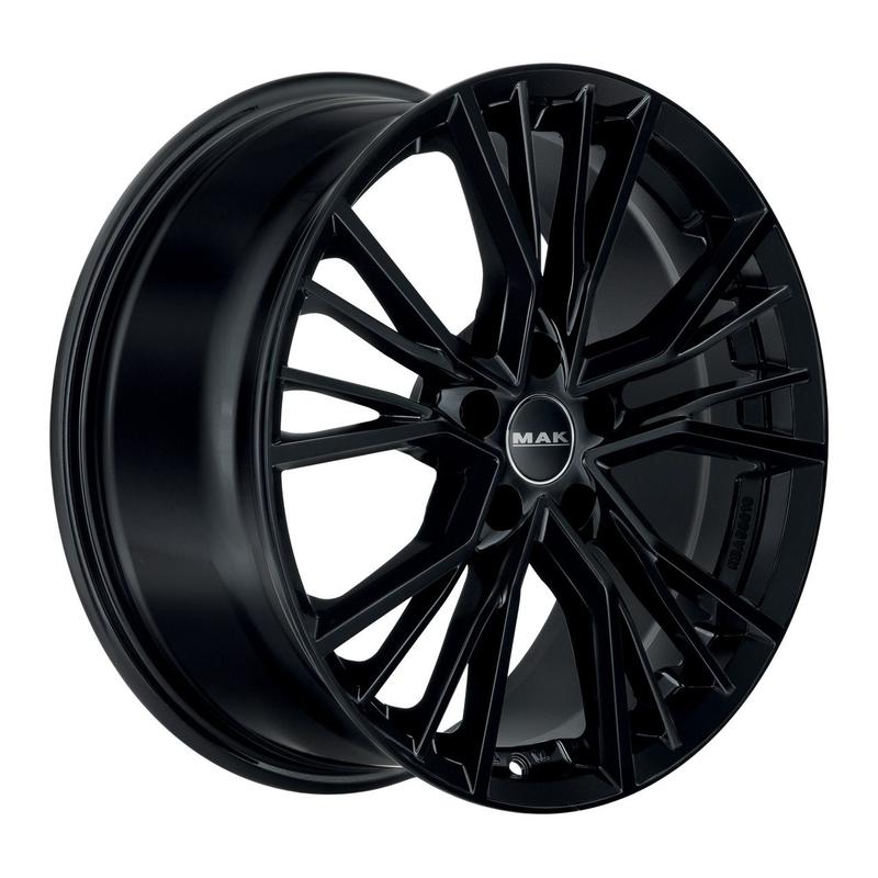 MAK UNION gloss black 10.0Jx22 5x112 ET26