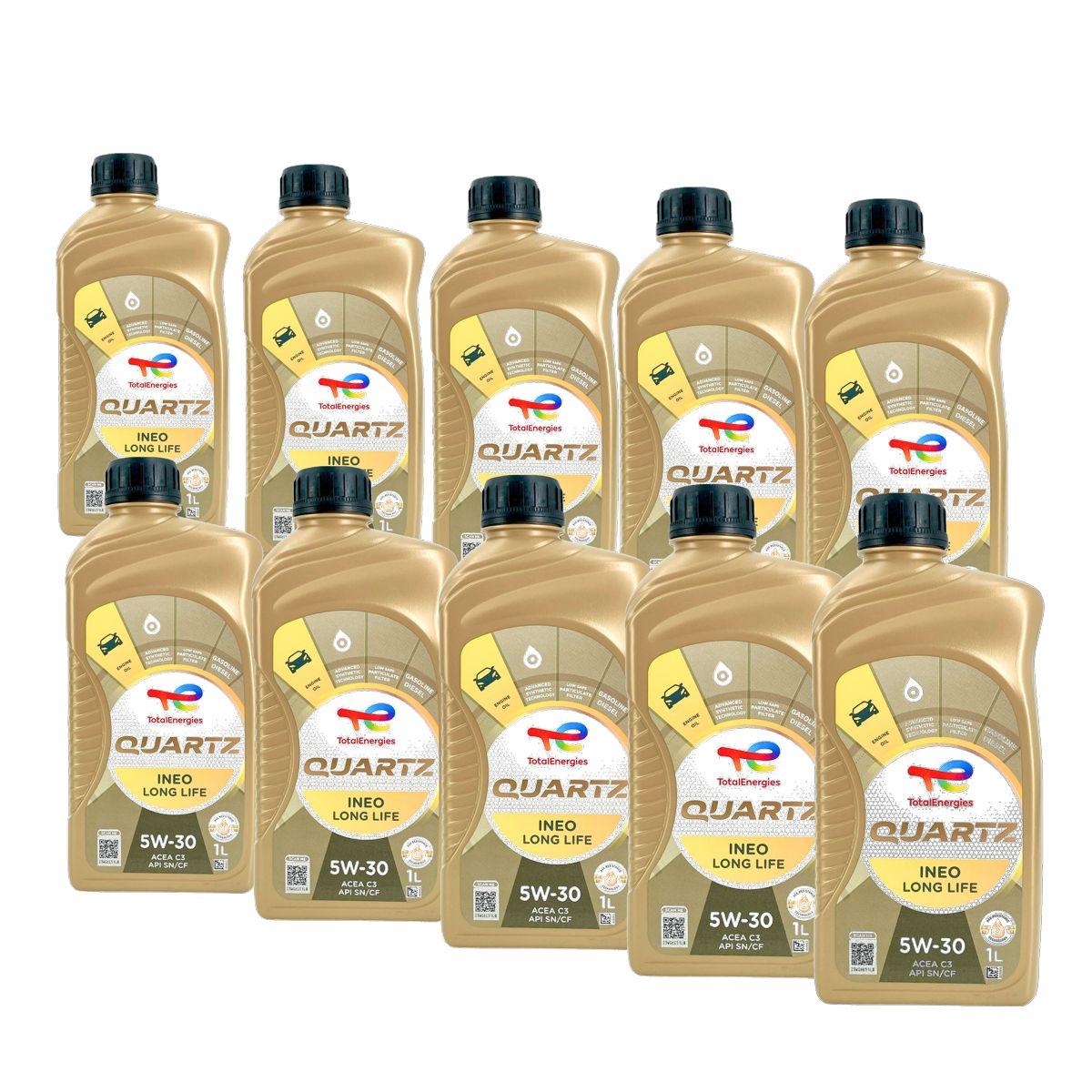 Total Quartz Ineo Longlife 5W-30 10x1 Liter