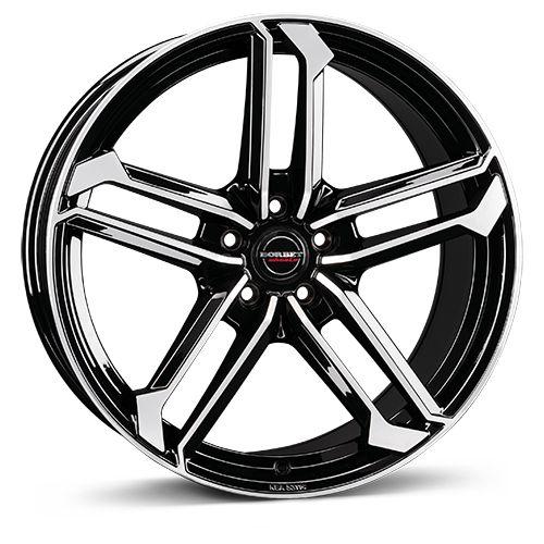 BORBET DESIGN ATX black polished glossy 8.5Jx19 5x112 ET40