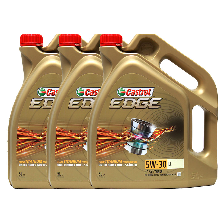 Castrol Edge Fluid Titanium 5W-30 LL 3x5 Liter