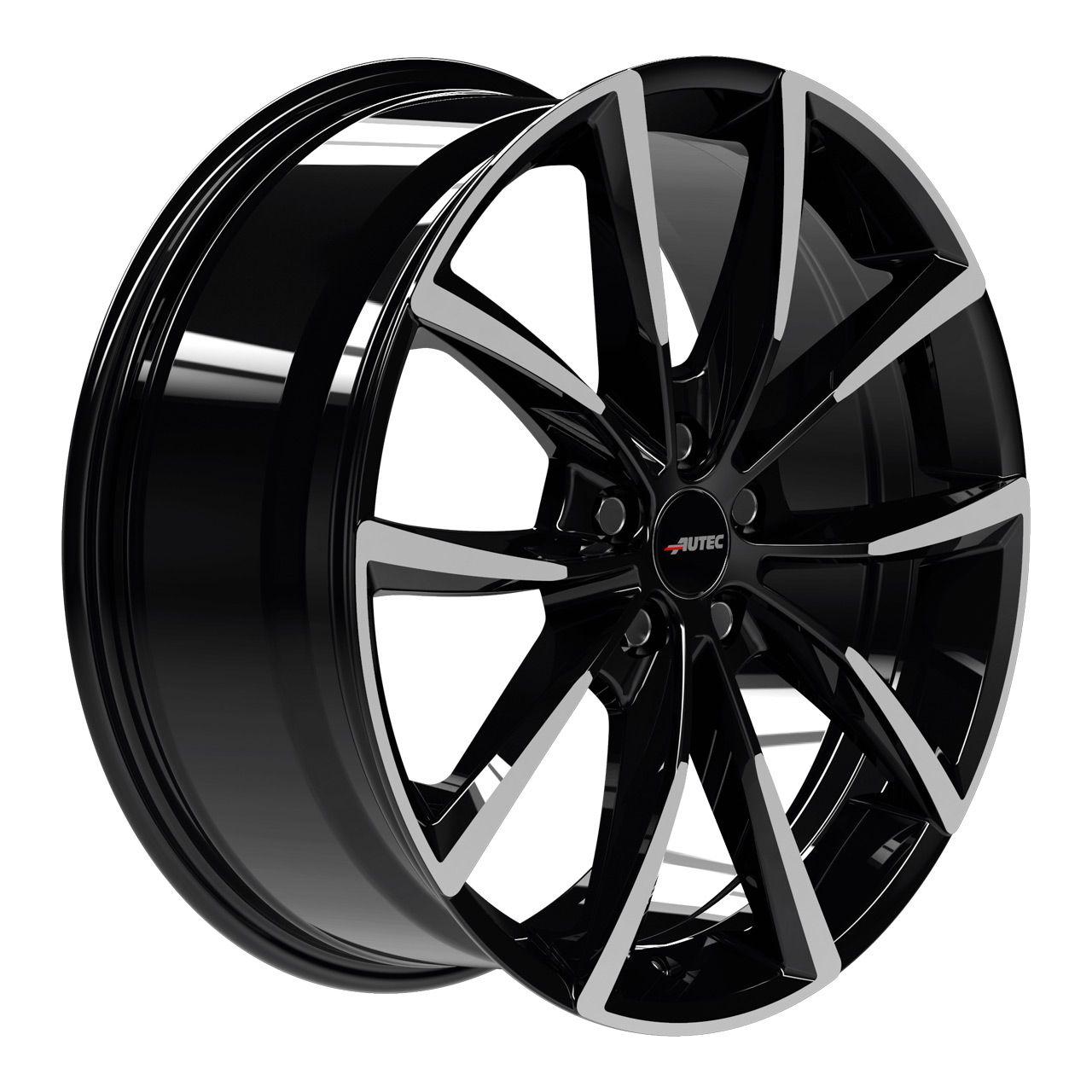 AUTEC TYP AS - ASTANA schwarz poliert 8.0Jx18 5x108 ET42