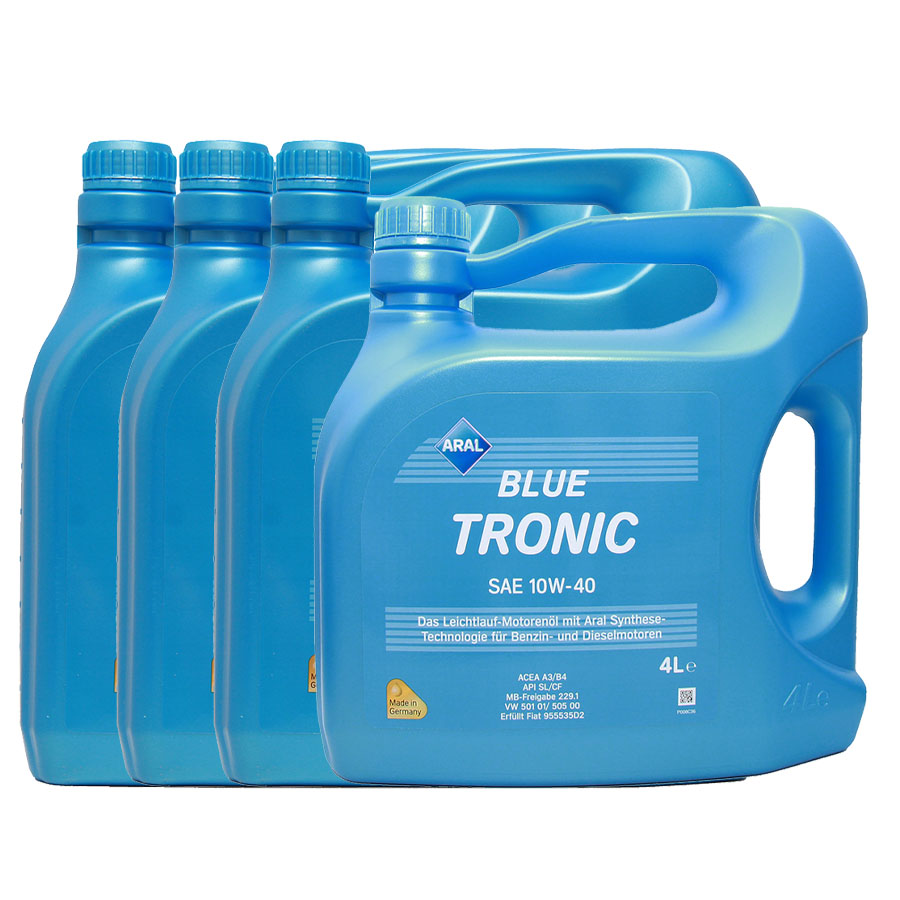 Aral BlueTronic 10W-40 3x5+1x4 Liter