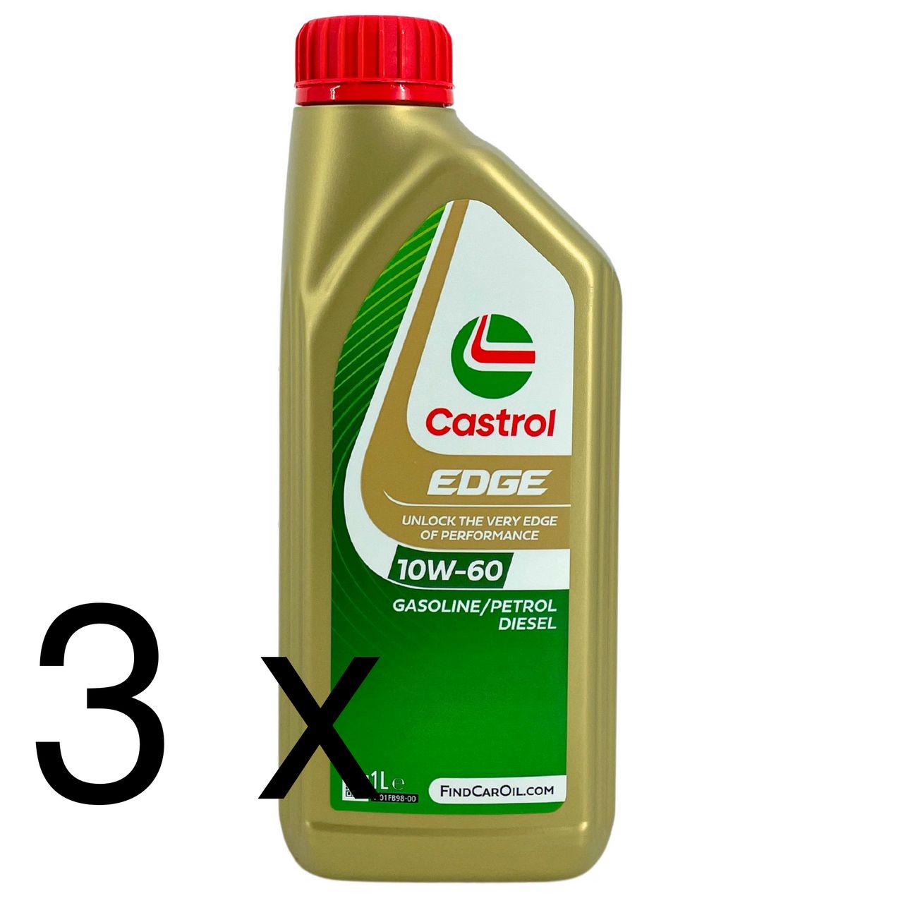 Castrol Edge 10W-60 3x1 Liter