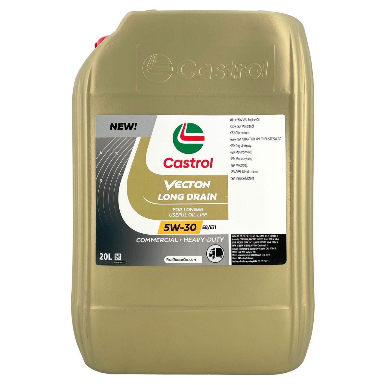 Castrol Vecton Long Drain 5W-30 E8/E11 20 Liter