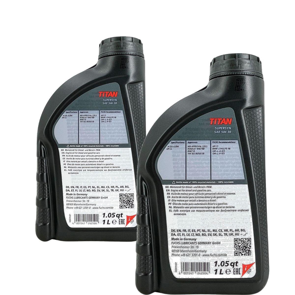 Fuchs Titan Supersyn 5W-30 2x1 Liter