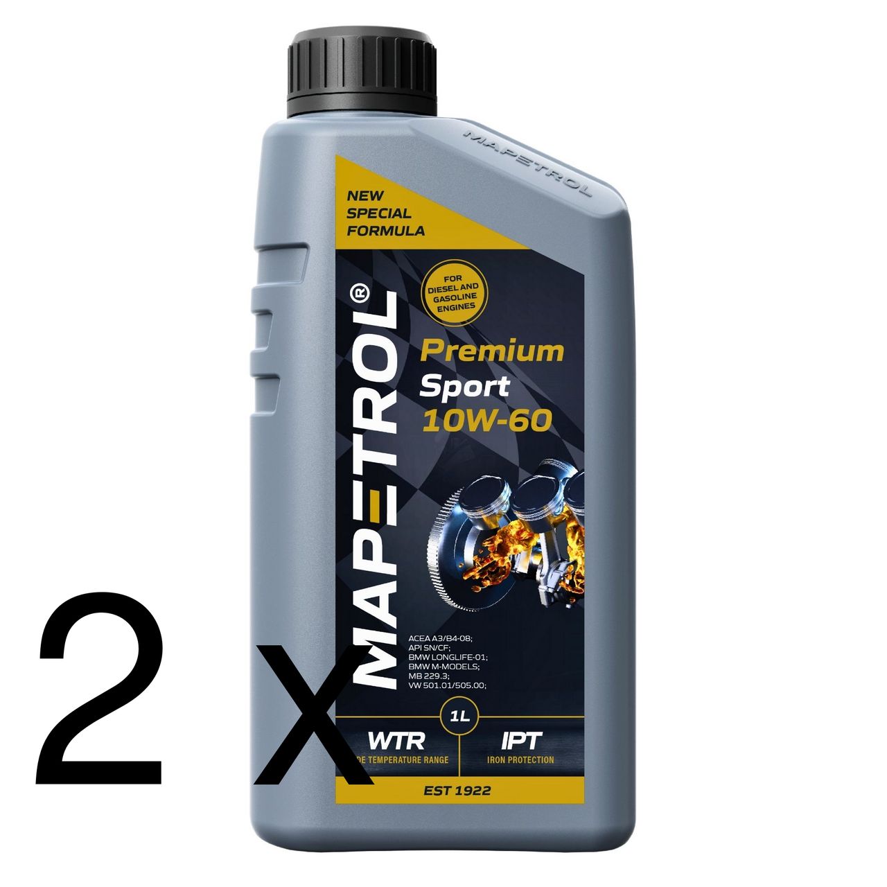 Mapetrol Premium Sport 10W-60 2x1 Liter