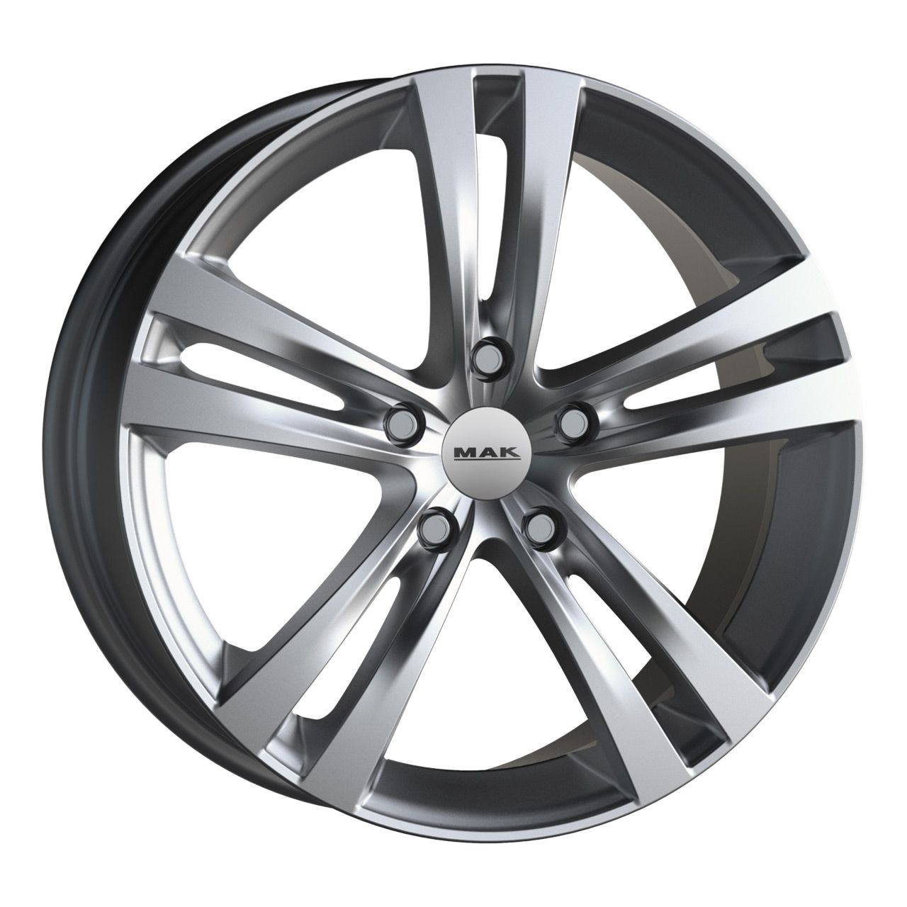 MAK ZENITH hypersilber 8.0Jx17 5x110 ET40
