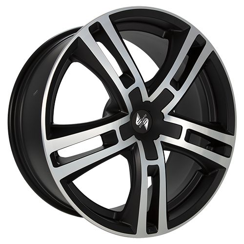 ETABETA URIEL schwarzmatt poliert mit Edelstahlkappe 9.0Jx20 5x120 ET15 ETABETA URIEL schwarzmatt poliert mit Edelstahlkappe 9.0Jx20 5x120 ET15