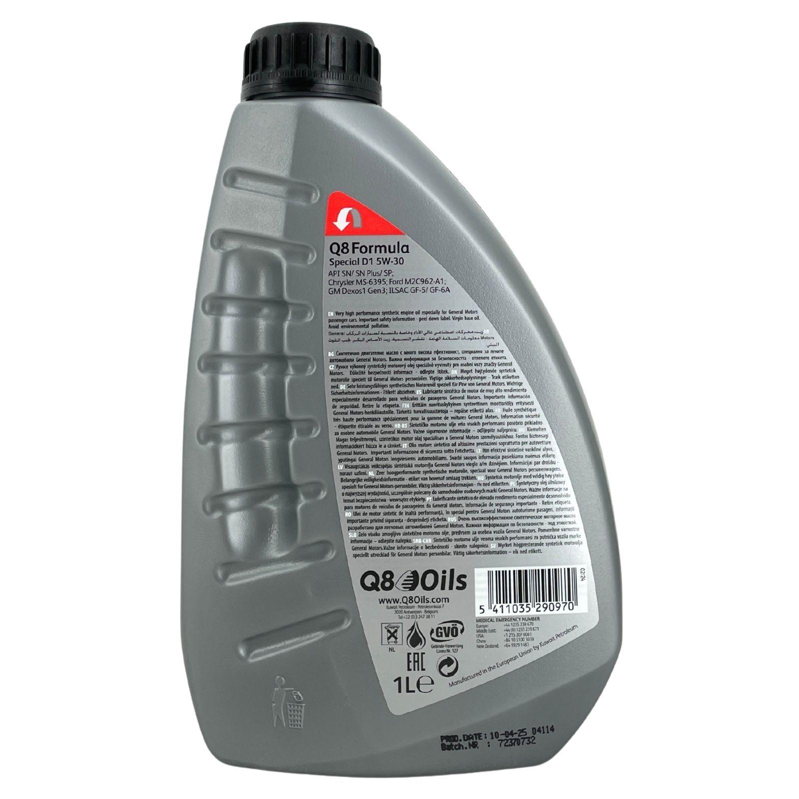 Q8 Formula Special D1 5W-30 1 Liter