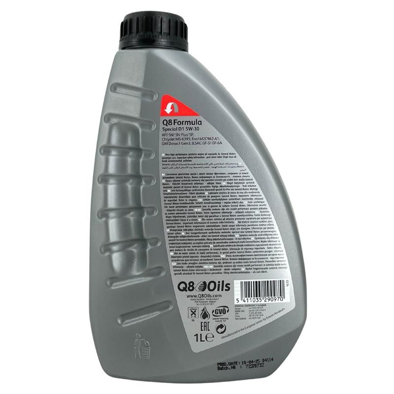 Q8 Formula Special D1 5W-30 1 Liter