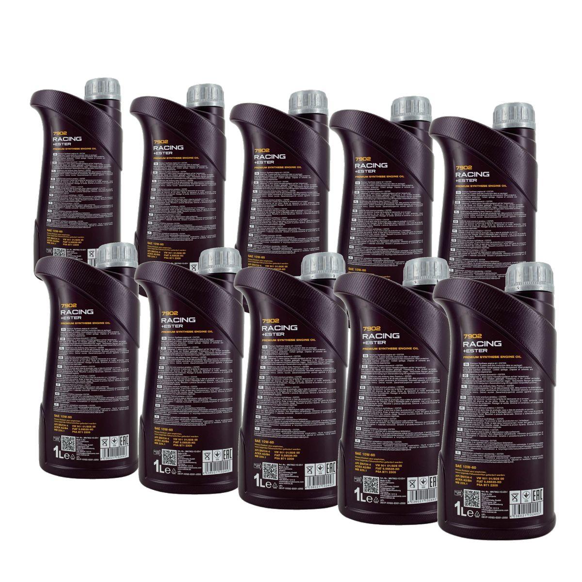 Mannol Racing + Ester 10W-60 10x1 Liter