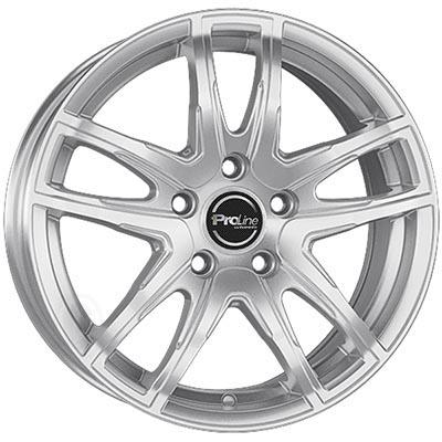 Proline Vx100 Arctic silver 7.5x18 5x120 ET45