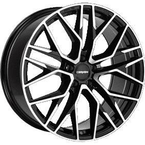 CARMANI 20 Ludwig black polish 8.0Jx18 5x100 ET40