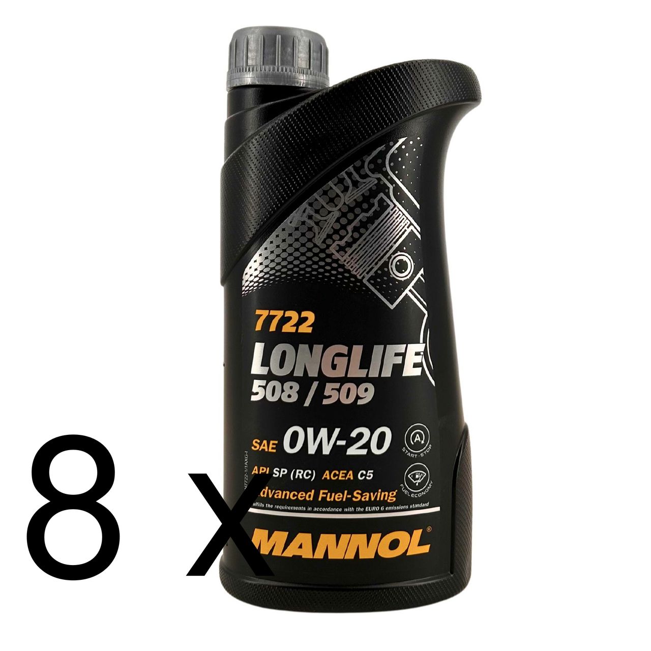 Mannol Longlife 508/509 0W-20 8x1 Liter