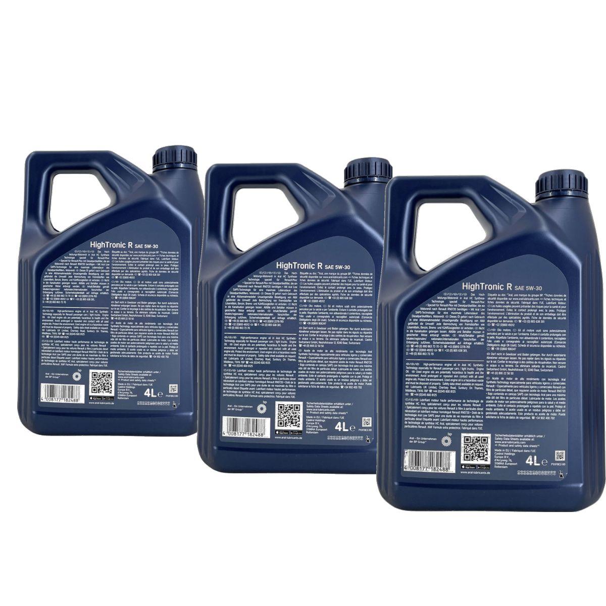 Aral HighTronic R 5W-30 3x4 Liter