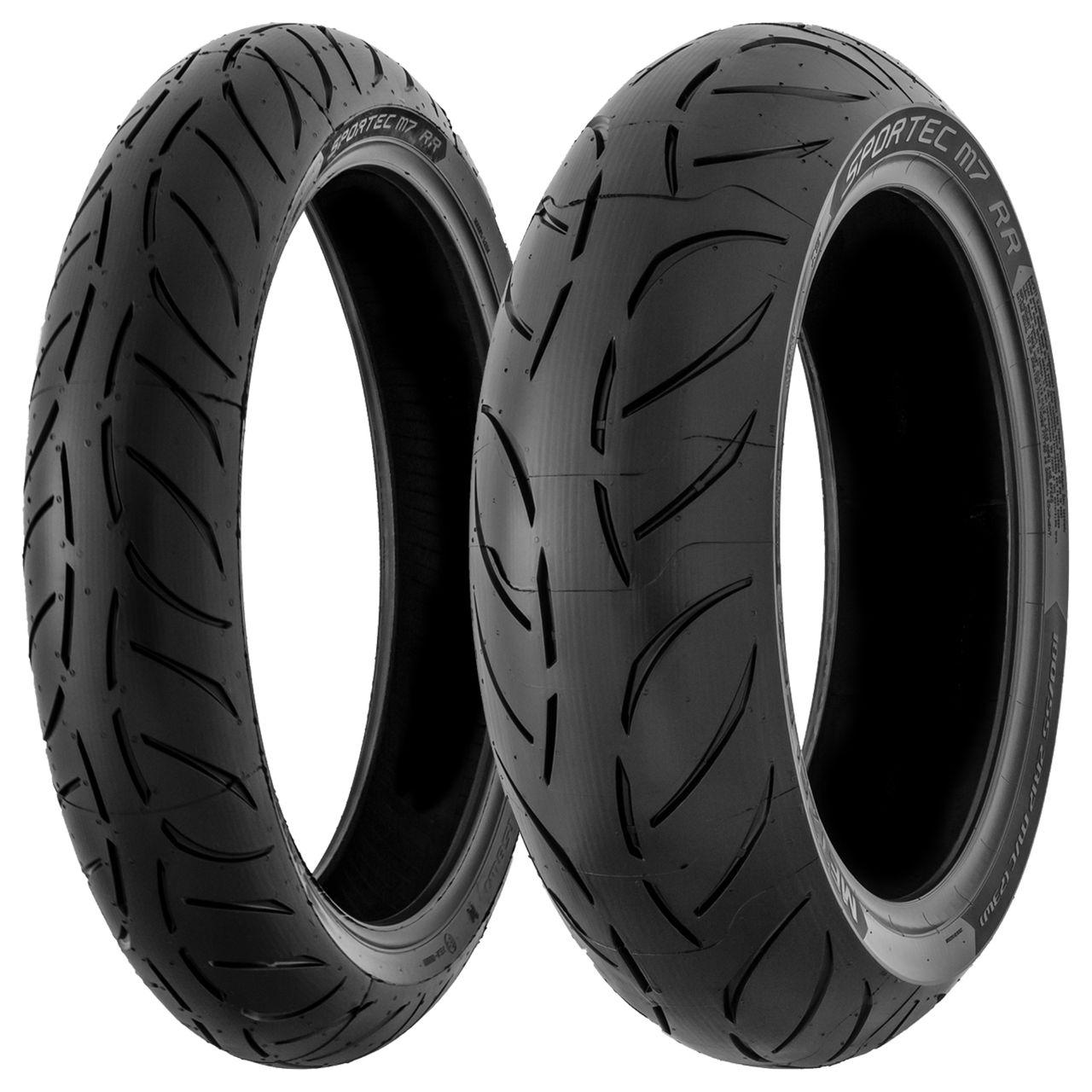 METZELER 120/70 ZR 17 M/C TL (58W) SPORTEC M7 RR FRONT (M)