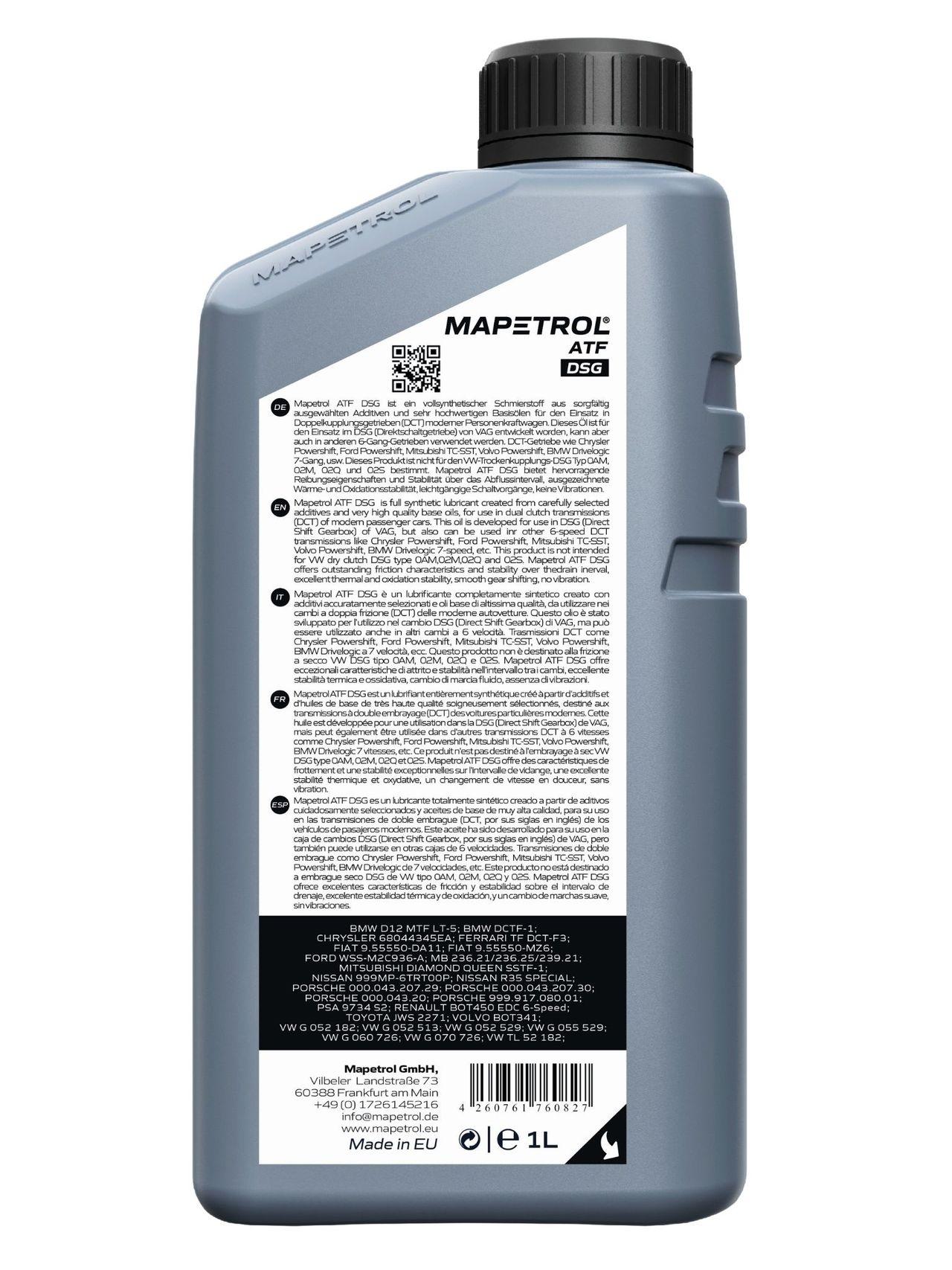 Mapetrol ATF Dual Clutch 1 Liter