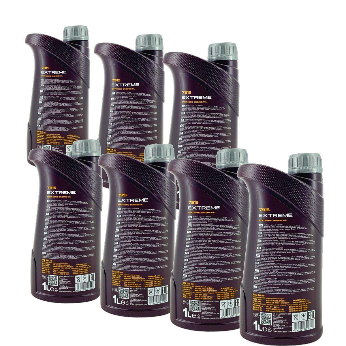 Mannol Extreme 5W-40 7x1 Liter