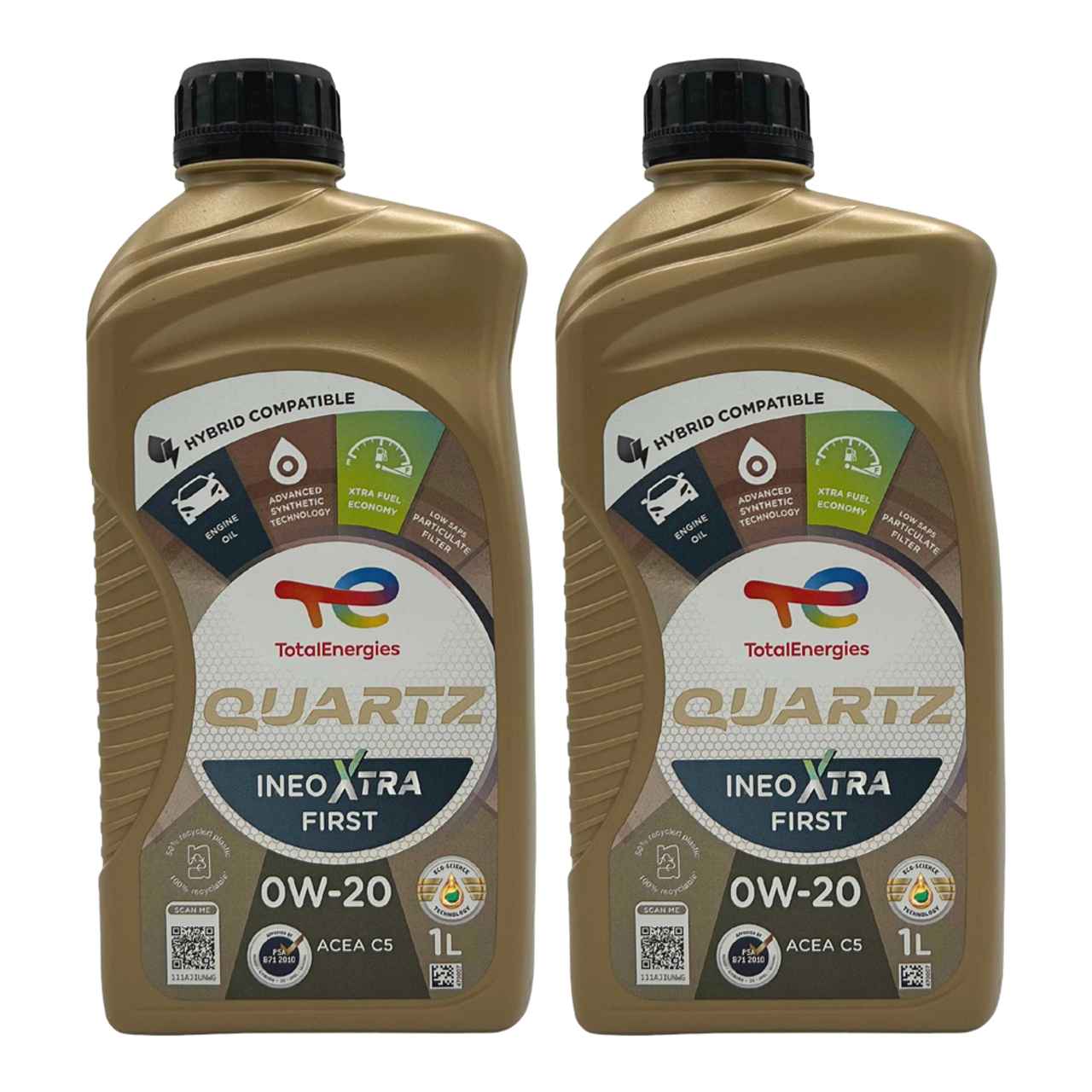 Total Quartz Ineo Xtra First 0W-20 2x1 Liter