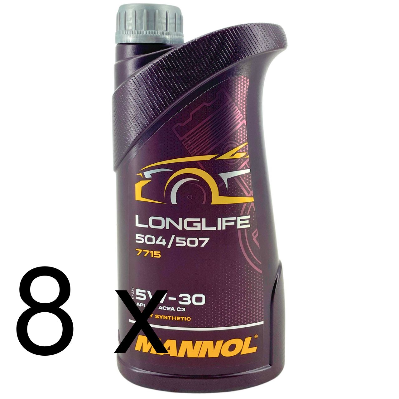 Mannol Longlife 504/507 5W-30 8x1 Liter
