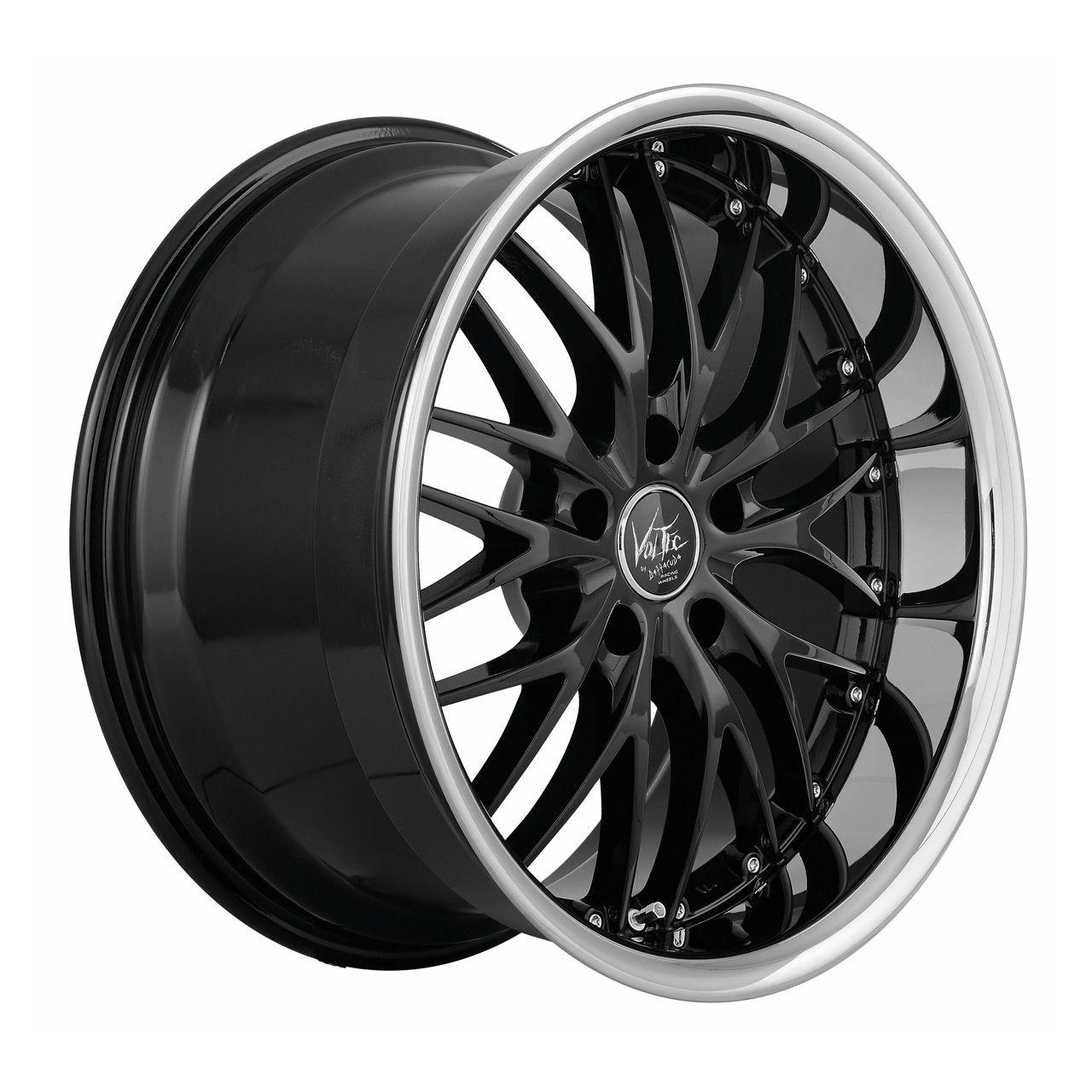 BARRACUDA VOLTEC T6 Higloss black inox lip 9.0Jx18 5x120 ET35