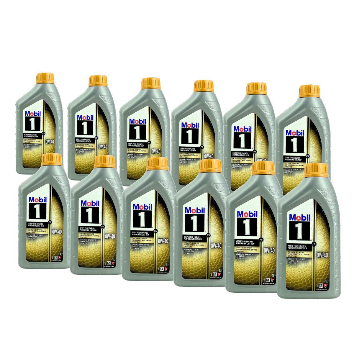 Mobil 1 FS 0W-40 12x1 Liter