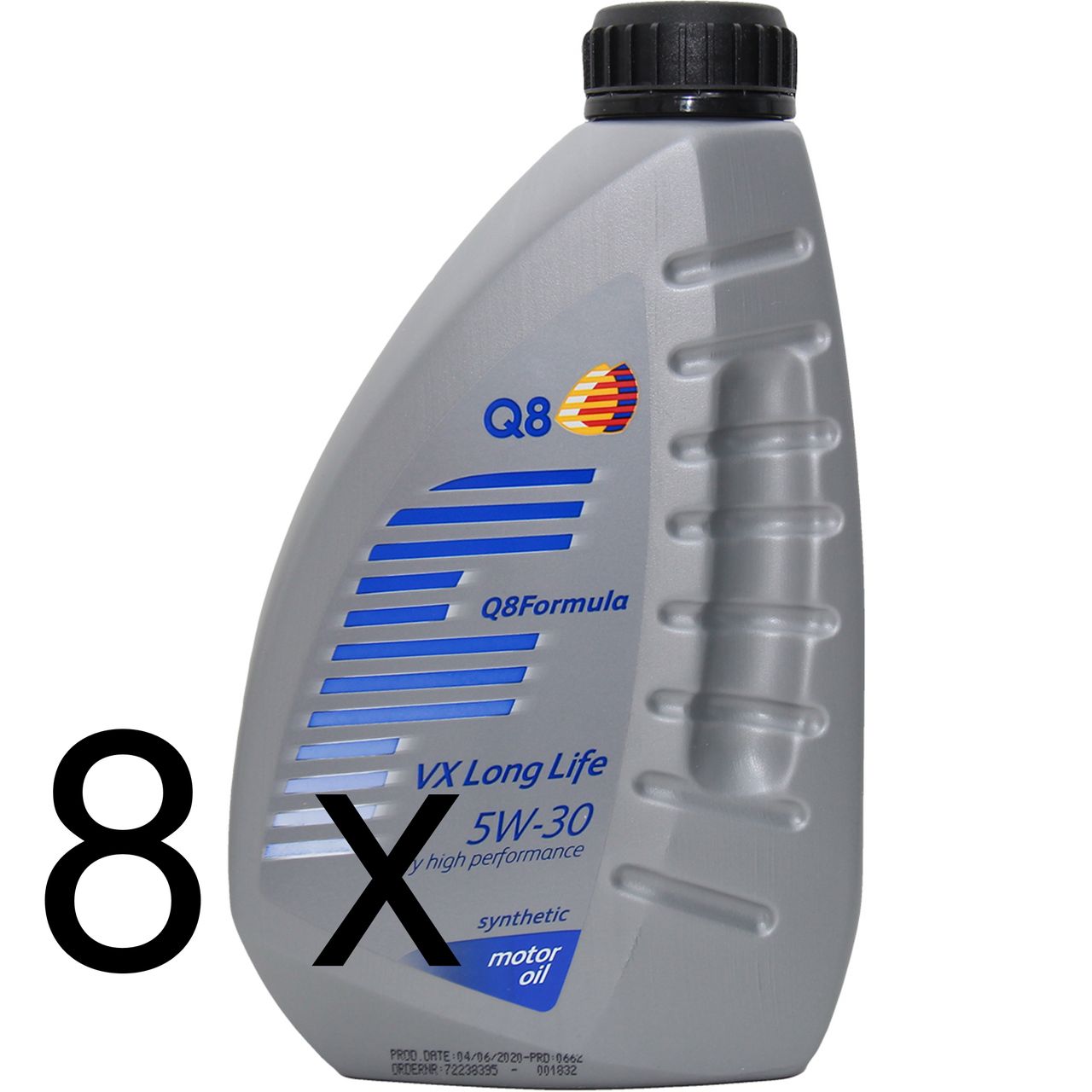 Q8 VX Long Life 5W-30 8x1 Liter