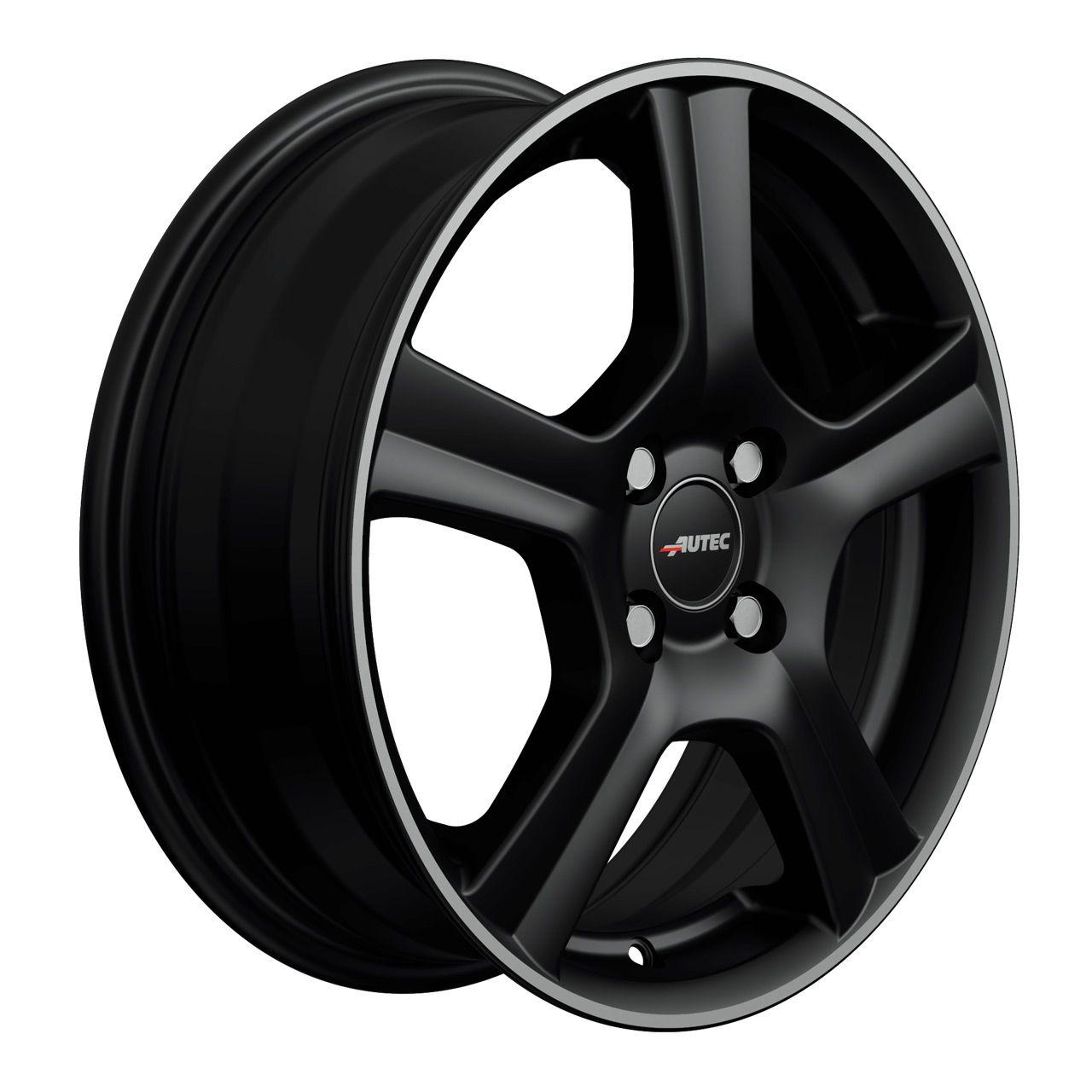 AUTEC TYP I - IONIK schwarzmatt poliert 6.5Jx16 5x112 ET44