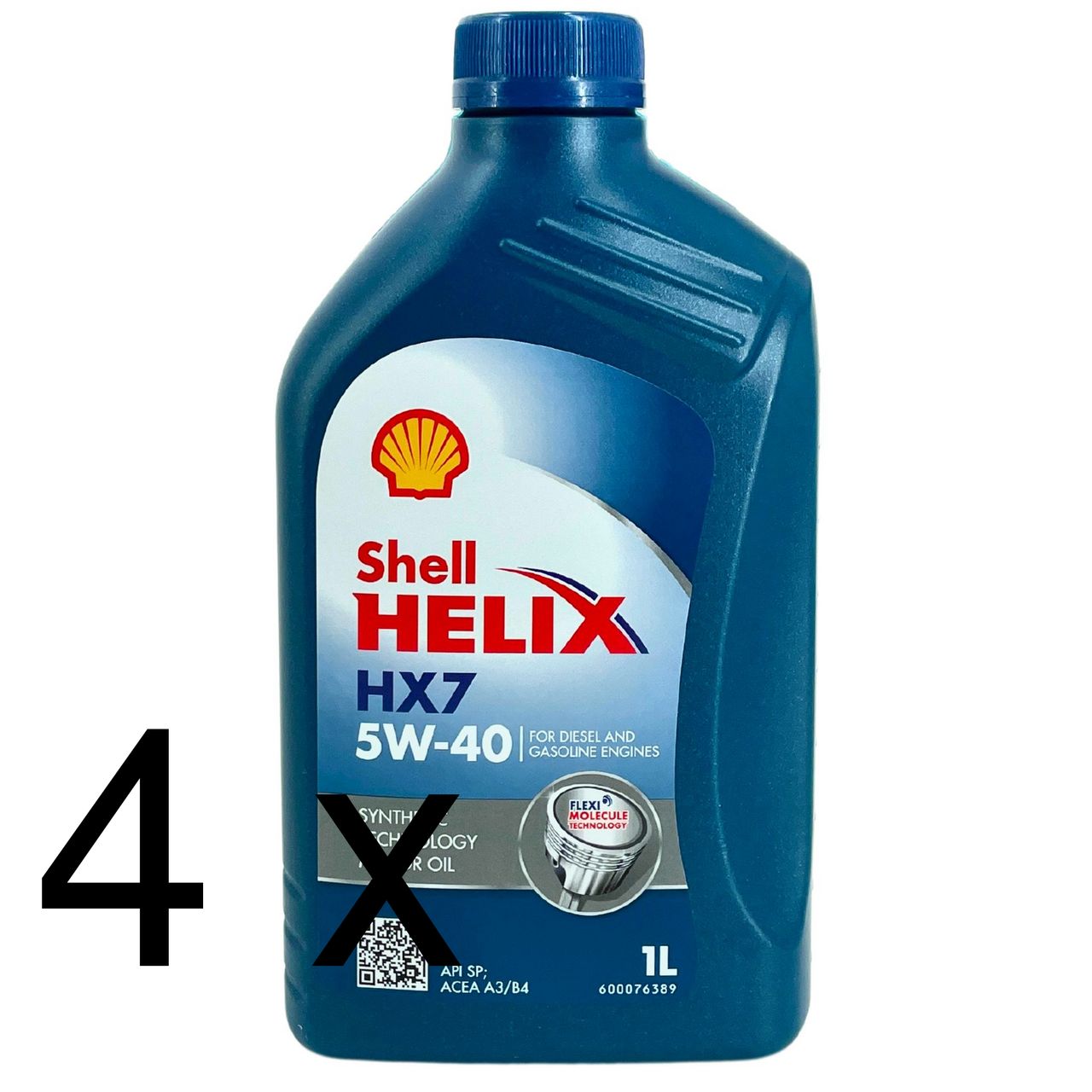 Shell Helix HX7 5W-40 4x1 Liter