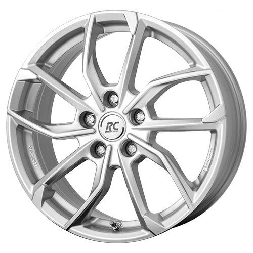 RC-DESIGN RC34 kristallsilber (ks) 7.5Jx18 5x108 ET49