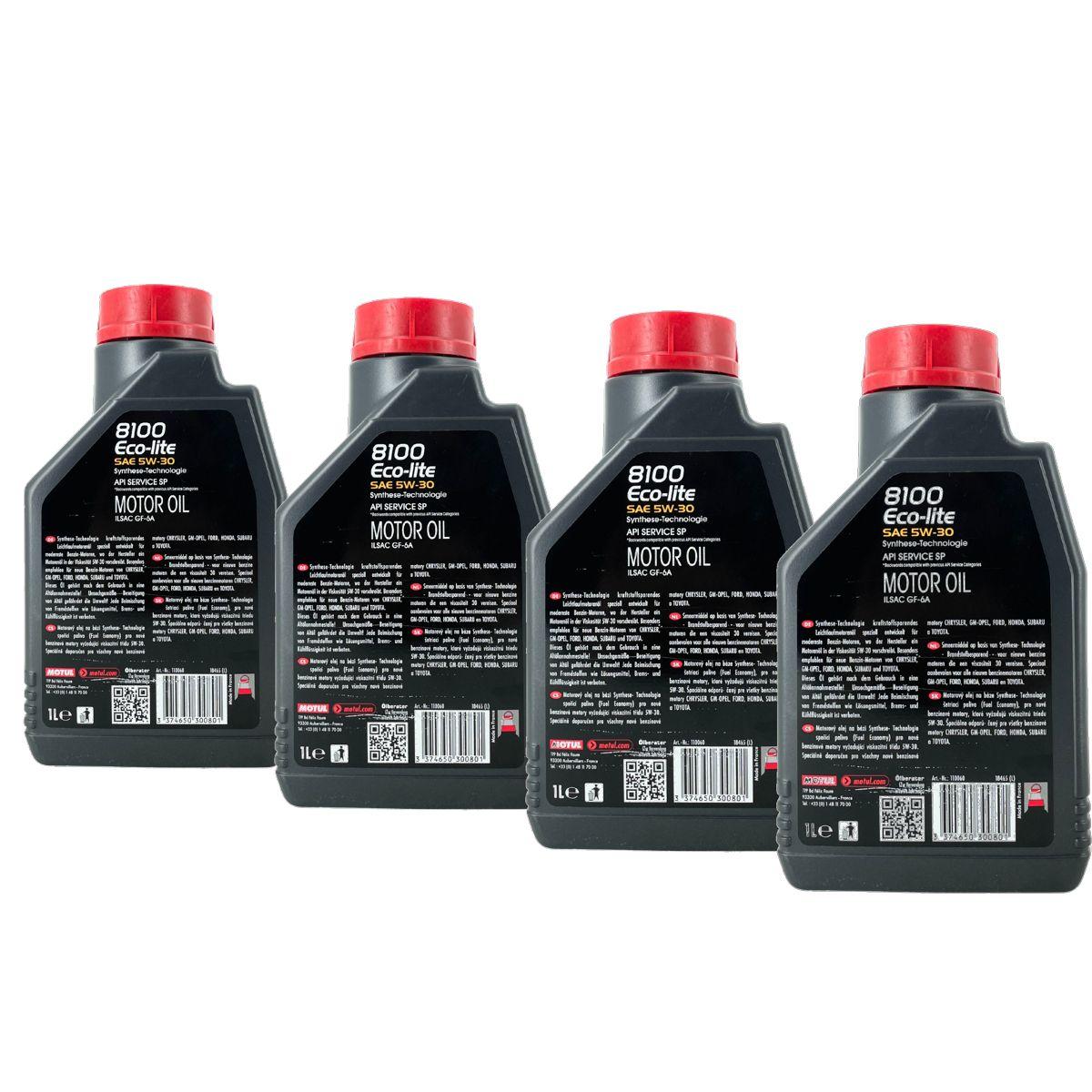 Motul 8100 Eco-lite 5W-30 4x1 Liter